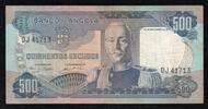 Angola 500 Escudos ANGOLA - PICK 102 - 500 ESCUDOS - 24/11/1972 -