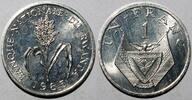 Rwanda 1 Franc RWANDA - KM 12 - 1 FRANC 1985 - Épi de millet -