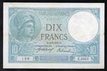 France 10 Francs FAY 06/2 - 10 FRANCS MINERVE - TYPE 1915 - 14/05/1917 - E.3322 - PICK 73 -
