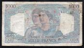 France 1 000 Francs FAY 41/16 - 1000 FRANCS MINERVE ET HERCULE - 12/09/1946 - N.317 - PICK 130 -