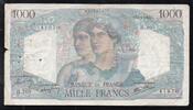 France 1 000 Francs FAY 41/13 - 1000 FRANCS MINERVE ET HERCULE - 25/04/1946 - H.260 - PICK 130 -