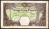 Afrique occidentale française 25 Francs AFRIQUE OCCIDENTALE FRANCAISE - PICK 7B - c - 25 FRANCS - 10/06/1926 - DV -