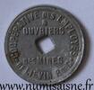 France Boulangerie FRANCE - 62 - LIEVIN - BOULANGERIE - 1922 - COOPÉRATIVE DES MINES - FRAPPE MÉDAILLE -