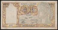 Algérie 1.000 Francs ALGERIE - PICK 107 b - 1000 FRANCS - 25/10/1956 -