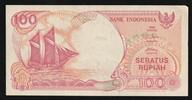 Indonésie 100 Rupiah 1992 INDONESIE - PICK 127 h - 100 RUPIAH - 1992/2000  2,50 EUR  + 3,20 EUR frais d'envoi