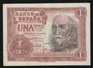 Espagne 1 Peseta ESPAGNE - PICK 144 a - 1 PESETA - 22/07/1953 -