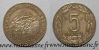 Afrique centrale 5 Francs ÉTATS DE L'AFRIQUE CENTRALE - KM 7 - 5 FRANCS 1977 - Élans de Derby -