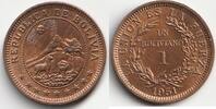 Bolivie 1 Boliviano BOLIVIE - KM 184 - 1 BOLIVIANO 1951 -
