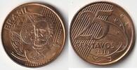 Brésil 25 Centavos BRÉSIL - KM 650 - 25 CENTAVOS 2010 - MANUEL DEODORO DA FONSECA -