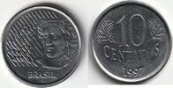 Brésil 10 Centavos BRÉSIL - KM 633 - 10 CENTAVOS 1997 -
