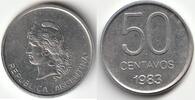 Argentine 50 Centavos ARGENTINE - KM 90 - 50 CENTAVOS 1983 -