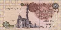 Egypte 1 Pound EGYPTE - PICK 50 f - 1 Pound - 25/11/2001 -