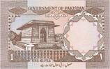 Pakistan 1 Rupee PAKISTAN - PICK 27 f - 1 RUPEE - NON DATÉ - 1983 - SIGN 5 -