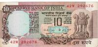 Inde 10 Rupees ohne Jahr INDE - PICK 81 b - 10 RUPEES - NON DATE - SIGN ... 3,50 EUR  + 3,20 EUR frais d'envoi