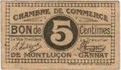 France 5 Centimes 03 - MONTLUÇON - 5 CENTIMES - CHAMBRE DE COMMERCE -
