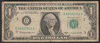 Etats-Unis 1 Dollar ETATS-UNIS - PICK 443 a - 1 DOLLAR 1963 - SERIE c -