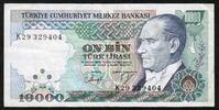 Turquie 10.000 Lira 1989 TURQUIE - PICK 200 - 10 000 LIRA - L.1970 (1989... 3,50 EUR  + 3,20 EUR frais d'envoi