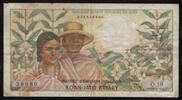 Madagascar 1.000 Francs MADAGASCAR - PICK 59 a - 1 000 FRANCS / 200 ARIARY - 1966 -