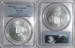Monaco 10 Francs MONACO - Gad 154 - 10 FRANCS 1966 - 10ÈME ANNIVERSAIRE DU MARIAGE - PCGS MS 66 -