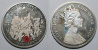 Gibraltar 1 Crown GIBRALTAR - KM 1143 - 1 CROWN 2004 - 60 ans du Débarquement - D-DAY -