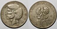 Pologne 10 Zlotych POLOGNE - Y 74 - 10 ZLOTYCH 1976 - ADAM MICKIEWICZ -
