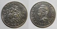 Polynesie 20 Francs POLYNESIE FRANCAISE - KM 6 - 20 FRANCS 1970 -