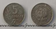 Pologne 5 Groszy POLOGNE - Y a46 - 5 GROSZY 1970 -