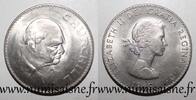 Royaume-Uni 1 Crown ROYAUME UNI - KM 910 - 1 CROWN 1965 - Décès de Sir Winston Churchill -