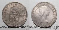 Grande-Bretagne 1/2 Crown GRANDE BRETAGNE - KM 904 - 1 SHILLING 1961 - ELISABETH II -