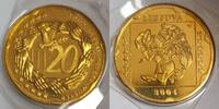 Lituanie 20 Cent LITUANIE - 20 CENT 2004 - ESSAI -