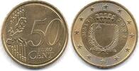 Malte 50 Cent MALTE - KM 130 - 50 EURO CENT 2008 - ARMOIRIES -