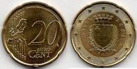 Malte 20 Cent MALTE - KM 129 - 20 EURO CENT 2008 - ARMOIRIES -