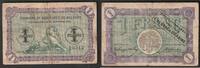 France 1 Franc 90 - BELFORT - CHAMBRE DE COMMERCE - 1 FRANC - 21/12/1918 -