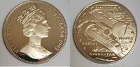 Gibraltar 1 Crown GIBRALTAR - KM 478 - 2.8 ECUS 1993 - EUROTUNNEL - ELISABETH II -