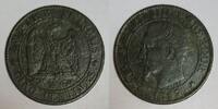France 5 Centimes GADOURY 152 - 5 CENTIMES 1855 BB - Strasbourg - TYPE NAPOLEON III - ANCRE - KM 777 -