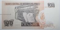 Pérou 100 Intis 1987 PEROU - PICK 133 - 100 INTIS - 26/06/1987 VZ/VZ-ST 2,00 EUR  + 3,20 EUR frais d'envoi