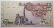Egypte 1 Pound EGYPTE - PICK 50 d - 1 Pound - 1986 - 1992 - sign 18 -