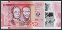 Jamaique 5 Dollars JAMAIQUE - 50 DOLLARS - 2022 - George William Gordon et Paul Bogle - INDEPENDANCE -
