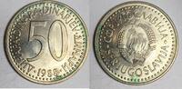 Yougoslavie 50 Dinara YOUGOSLAVIE - KM 113 - 50 DINARA 1988 -