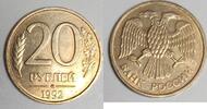 Russie 20 Roubles 1992 RUSSIE - Y 314 - 20 ROUBLES 1992 SS+ 2,50 EUR  + 3,20 EUR frais d'envoi