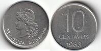 Argentine 10 Centavos ARGENTINE - KM 89 - 10 CENTAVOS 1983 -