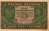 Pologne 5 Marek POLOGNE - PICK 24 - 5 MAREK - 23/08/1919 -