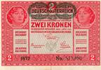 Autriche 2 Kronen AUTRICHE - PICK 50 - 2 KRONEN ND 1919 - 01/03/1917 -