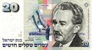 Israël 50 New Shequalim 1993 ISRAEL - PICK 54 c - 20 NEW SHEQALIM - 1993... 10,00 EUR  + 3,20 EUR frais d'envoi