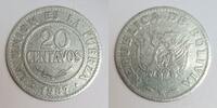 Bolivie 20 Centavos BOLIVIE - KM 203 - 20 CENTAVOS 1987 -