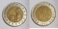 Portugal 100 Escudos 1990 PORTUGAL - KM 645 - 100 ESCUDOS 1990 - PEDRO N... 2,50 EUR  + 3,20 EUR frais d'envoi