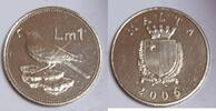 Malte 1 Lira 2006 MALTE - KM 99 - 1 LIRA 2006 VZ/VZ-ST 3,00 EUR  + 3,20 EUR frais d'envoi