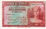 Espagne 10 Pesetas ESPAGNE - PICK 86 a - 10 PESETAS - 1935 (1936) -