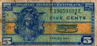 Etats-Unis 5 Cents ÉTATS-UNIS - PICK M29 - 5 CENTS - ND (1954) -