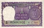 Inde 1 Rupee 1976 INDE - PICK 77 r - 1 RUPEE - 1976 - SIGN 39 - lettre H... 3,50 EUR  + 3,20 EUR frais d'envoi